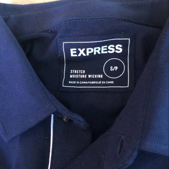 Navy blue polo short sleeves - Picture 4 of 4